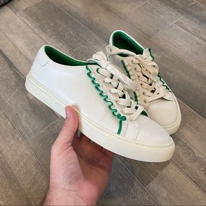 COPY - Tory Burch Sport Ruffle Hem Sneakers